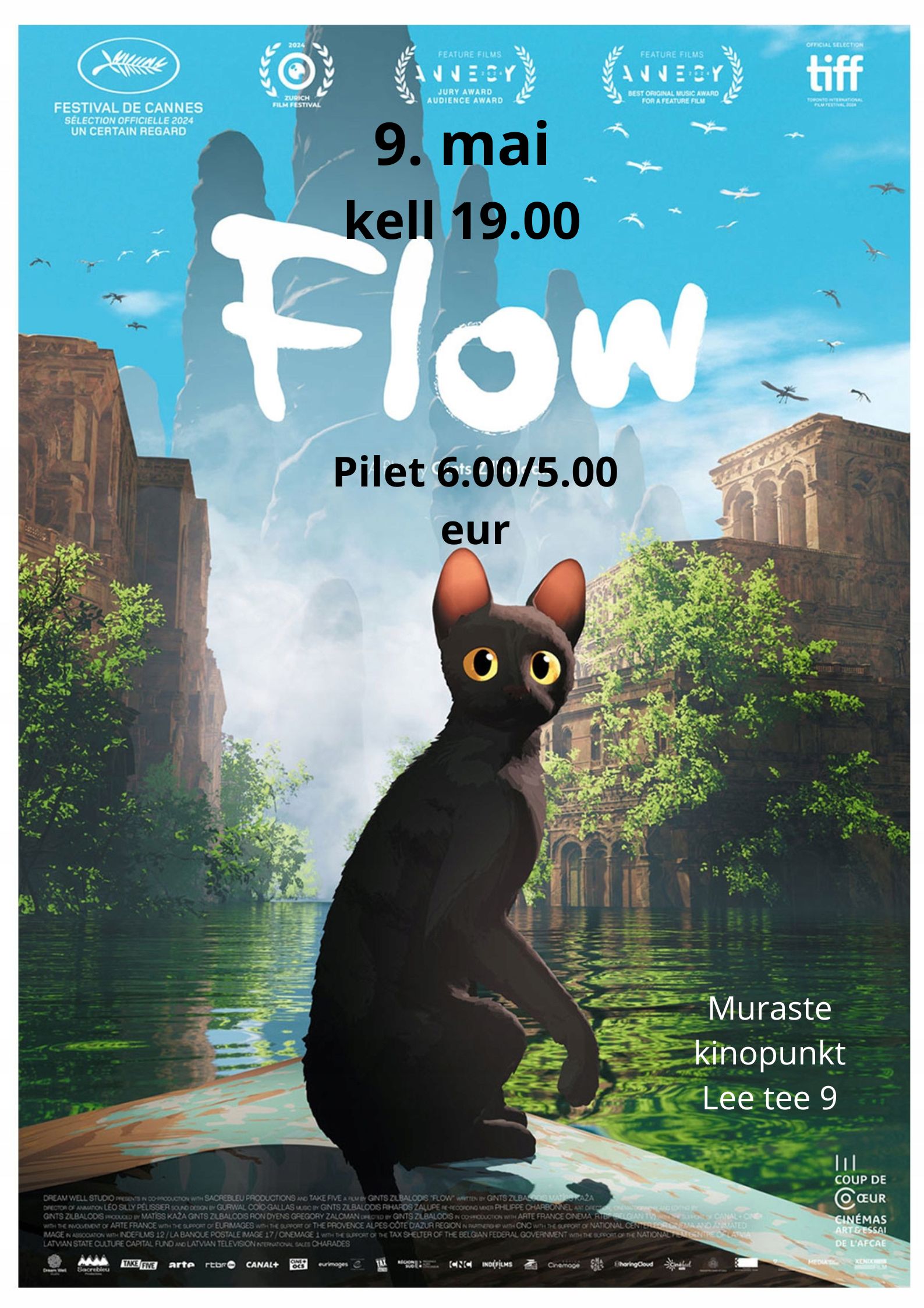 9. mai kell 19.00